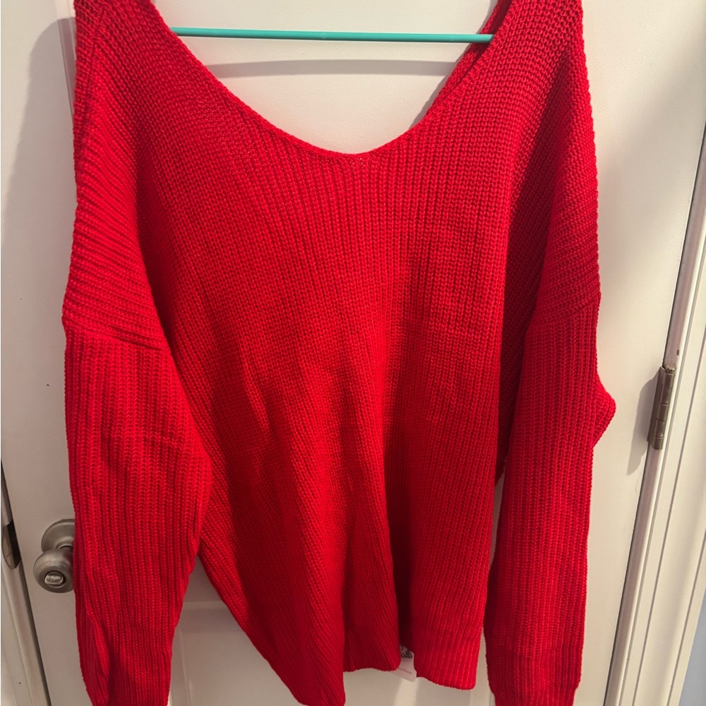 Red Women's Sweater